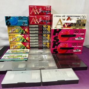 □/VHS/Victor/FUJIFILM/HITACHI/TDK/3PACKx9/10PACKx3/+8/ヘッドクリーナーx2/124-67