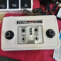 ◎【レトロゲーム機 まとめ売り】ジャンク品 パーツ取り インテリア オブジェ TOMY TV FUN テレビゲーム レーシング112 テトリス 129-58_画像4