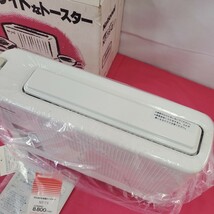 ★未使用保管品 National ワイドなトースター 自動トースター 96年製 ホワイト 山形パンがはいる 130-19_画像3