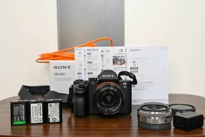 SONY α7II ILCE-7M2 レンズ2本 付属品 おまけ ミラーレス