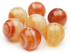 粒販売 サードニクス 丸玉 14mm 4粒販売 / T071 SN14