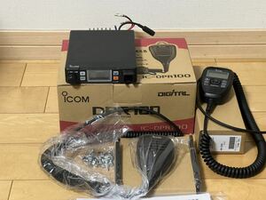 アイコムIC-DPR100 ,HM-206セット デジタル簡易無線