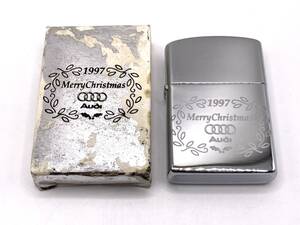 【GT4317】ZIPPO ジッポ 1997 Merry Christmas Audi アウディ 火花〇 喫煙具 ガスライター