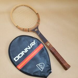 DONNAY　ドネー　木製　テニスラケット　BLAXY　カバー付き　1104-08