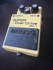 BOSS SD-1 SUPER Over Drive