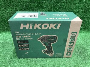 【未使用品】HiKOKI WR18DH(NN) 本体のみ（バッテリー・充電器・ケース別売） 18Vマルチボルトコードレスインパクトレンチ ITDM8VFY1R9X