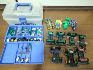 タミヤ ミニ四駆 シャーシ モーター パーツ タイヤ 車体 TAMIYA ジャンク品 プラモデル まとめて