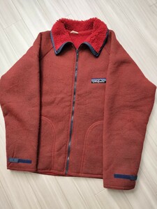 80s patagonia パタゴニア パイルジャケット デカタグ フリース ボア ビンテージ