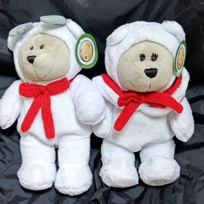 X'masバージョン!スタバックスホリデー べアリスタボーイ&ガールStarbucksマスコットキャラクター 2019