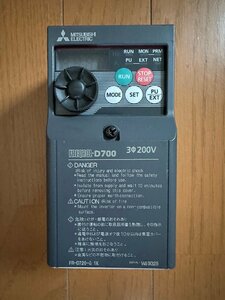 ★★三菱　インバータ　FR-D720-0.1K（中古品）