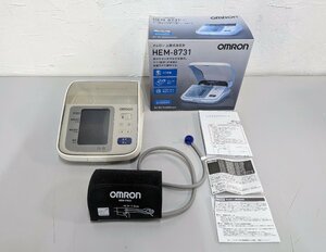 OMRON オムロン HEM-8731 上腕式血圧計 医療機器 ヘルスケア 動作確認済み