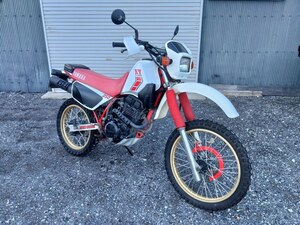 ヤマハ　XT２５０　４バルブ　空冷キャブ　タイヤバリ山　自賠責保険有り（令和６年４月マデ）　売り切り！