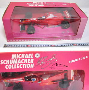 ミニカー 1/18 シューマッハ/フェラーリ F310B MICHAEL SCHUMACHER COLLECTION PAUL'S MODEL ART(ミニチャンプス) 1997