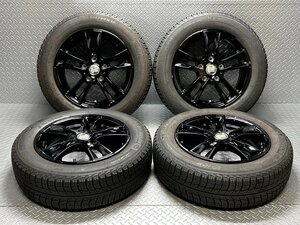 【中古】MINI クーパーF55/56 コンバーチブルF57等 ミシュラン X-アイス 175/65R15 KELLENERS 15×5.5J+46 5穴112 ハブ径66.5 (23100110)