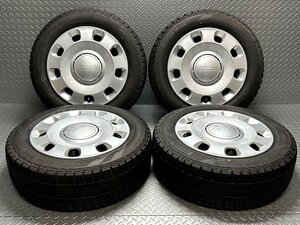 【中古】FIAT500 純正 14ｘ5.5J+35 4穴98 ピレリ アイスアシンメトリコ 175/65R14 31209 チンクエチェント(23100127)