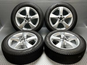 【中古】22年製造 7mm以上 Vクラス W447 純正 17in 7J +51 5穴 112 ピレリ アイスアシンメトリコ 225/55R17 A4474014800(23100121)