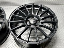 【中古本】メルセデスGLC X253 アウディA4/A6 VWシロッコ等 OZ Racing スーパーツーリズモ 18x8J+35 5穴112 ハブ径75 球面座(23110017)_画像7