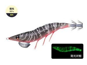 デュエル(DUEL) ヨーヅリ(YOZURI) イージーキュー ダートマスター(EZ-Q DARTMASTER) 3.5号 19g 12 LBL 夜光ブラック パタパタ 高アピール