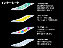 デュエル(DUEL) ヨーヅリ(YOZURI) LQ（レンズエギ 透明布巻）3.5号 19GKAJ ゴーストケイムラオーロラアジ 20g パタパタ 高アピール_画像3