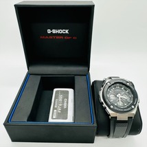 G-SHOCK ジーショック GST-W300 5524 腕時計 MULTI BAND 6 稼働品 ライト〇 ブラック シルバー かっこいい 中古品 箱付き メンズ 1765_画像10