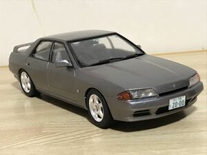 送料無料　1/24 プラモデル完成品　日産 スカイライン GTS-t HCR32 4ドア NISSAN SKYLINE 4door 国産名車コレクションミニカーの仲間に