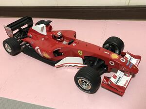 送料無料　1/8 当時物 未走行 京商 フェラーリ F2004 フォーミュラーカー エンジンカー ラジコン車体　KYOSHO FERRARI F1 FORMULAR CAR