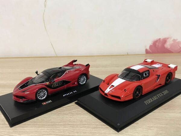 送料無料　1/43 フェラーリ　ミニカーセット　FXX 2005 K ブラーゴ burago イクソ ixo FERRARI スーパーカー