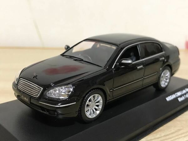 送料無料　1/43 京商　日産 シーマ Late Version ミニカー　KYOSHO Jcollection NISSAN CIMA BLACK 黒