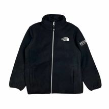 ザ ノースフェイス フリース ジャケット ボア 韓国 キッズ 刺繍ロゴ フルジップ アウター THE NORTH FACE KIDS JACKET 130cm 新品 未使用_画像3