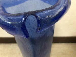 Art hand Auction New and unused ★ Flower vase ★ Flower vase ★ Glassware ★ Flower base ★ ★ Handmade ★ Interior, furniture, interior, Interior accessories, vase