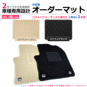 【オーダー】 N-BOX＋/N-BOX＋カスタム JF1/JF2 フロアマット　2色から選択 fi *