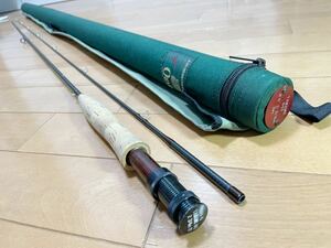 ★即決A！ 稀少 ORVIS オービス GRAPHITE YAMAME ヤマメ 843 8'4 2.3/4oz #3 美品！梱包費無料 ケース・袋つき★