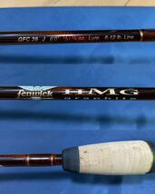 ★即決！稀少 fenwick フェンウィック HMG graphite グラファイト GFC 38 J 美品！梱包費無料 袋付き★_画像6