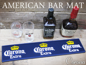 * always table . bar specification .! Corona beer * bar mat / glass mat ( long size ) America stylish import bar goods BEER