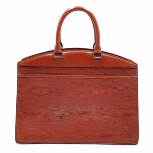 ◆良品◆ ルイヴィトン LOUIS VUITTON ハンドバッグ 鞄 M48183 リヴィエラ エピ レザー ベタなし ケニアブラウン ブラウン系 01-23111801-Q