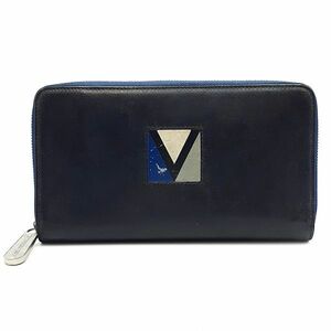 ◆良品 限定品◆ ルイヴィトン LOUIS VUITTON 長財布 ウォレット M80709 LVカップ ジッピーオーガナイザー レザー 黒系 01-23112001-a