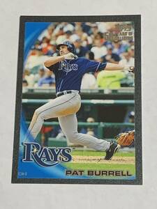 PAT BURRELL 2010 TOPPS SERIES 1 BLACK /59 GIANTS