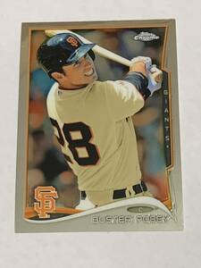 BUSTER POSEY 2014 TOPPS CHROME #152 GIANTS 即決