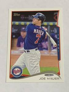 JOE MAUER 2014 TOPPS SERIES 1 #125 TWINS 即決