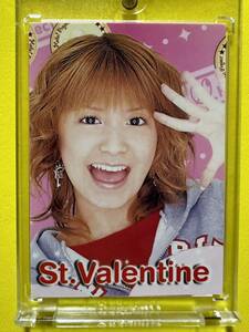 ハロプロSHOP限定　バレンタインカード2003 矢口真里　モーニング娘。