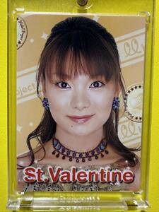 ハロプロSHOP限定　バレンタインカード2003 保田圭　モーニング娘。