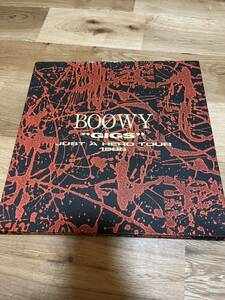 激レア カセット無し BOOWY GIGS JUST A HERO TOUR 1986 BOX SET 氷室京介 布袋寅泰 ボウイ