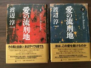 渡辺淳一　単行本2冊　「愛の流刑地　上下」　幻冬舎　送料無料