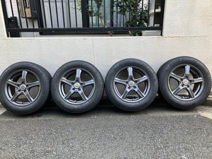 BRIDGESTONE BLIZZAK VRX3 中古スタッドレスタイヤ/ホイール4本セット