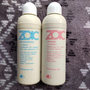 ZOIC ゾイック シャンプー＆リンス セット 中・短毛用 犬 猫 350ml