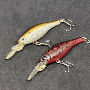 バスデイ　シュガーシャッド　モーグルシャッド　2個　45 F SP BASSDAY SUGER SHAD MORGLE