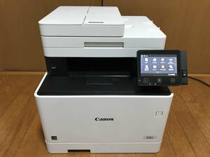 Canon Satera MF733Cdw カラーレーザ複合機 コピー/ファクス/プリンタ/スキャナ/ネットワーク(有線/無線)/USB機能搭載