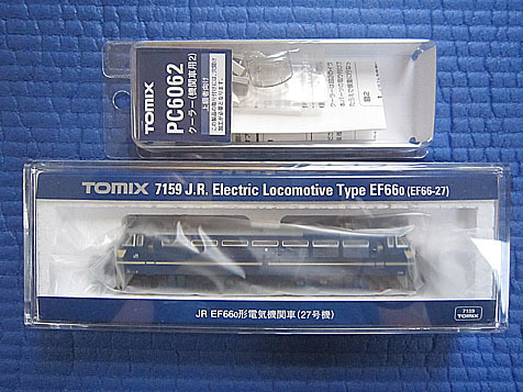 ef66 27号機 tomix クーラー付き 新品未使用未開封-