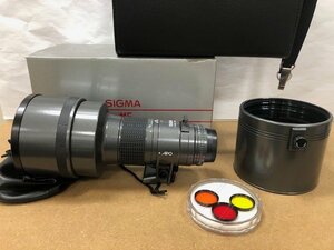 【J35145】SIGMA　シグマ　APO　1:2.8　f=300mm　マニュアルフォーカス　ケース付　美品　動作未確認