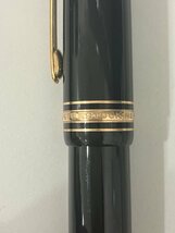 【Q6313】MONTBLANC　万年筆　　マイスターシュテュック　ペン先K18　本体のみ　4810　インク無し_画像7